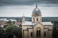 Orthodox Church of St. Dimitrije on Gardos Hill in Zemun. Belgrade, Serbia Royalty Free Stock Photo