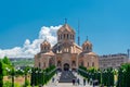 Orthodox church of St. Gregory the Illuminator in the center of Yerevan Royalty Free Stock Photo