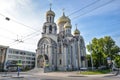 The Orthodox Church of St. Michael and St. Constantine is a Russian Orthodox church in Vilnius old town, Lithuania