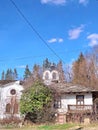 Orthodox church village and house Bulgaria