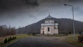 Orthodox church in village near Sanok. Royalty Free Stock Photo