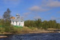 Orthodox Church of Zosima, Savvaty and Herman Solovetsky. Belomorsk, Republic of Karelia. Russia. Royalty Free Stock Photo