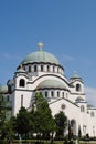 Orthodox churches in Belgrade Serbia Royalty Free Stock Photo