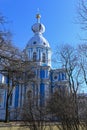 Historical buildings. Architectural masterpieces of historical St. Petersburg. Royalty Free Stock Photo