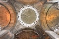 Orthodox dome design of Saint Sava Cathedral Royalty Free Stock Photo