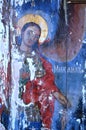 Orthodox frescoes Royalty Free Stock Photo