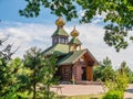 Orthodox hermitage in Odrynki, Podlaskie, Poland Royalty Free Stock Photo