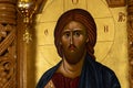 Orthodox Icon on Iconostasis Royalty Free Stock Photo