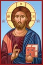 Orthodox icon of Jesus Christ. Lord Almighty