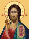 Orthodox icon of Jesus Christ. Lord Almighty