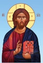 Orthodox icon of Jesus Christ. Lord Almighty