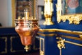 Orthodox icon lamp.