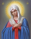 Orthodox icon of the Mother of God Royalty Free Stock Photo