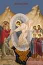 Orthodox icon of the Resurrection of Jesus Christ. Easter