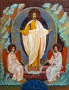 Orthodox icon of the Resurrection of Jesus Christ. Easter