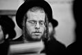 Orthodox jewish man praying