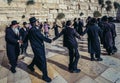 Orthodox Jews in Jerusalem Royalty Free Stock Photo