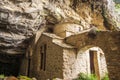 Orthodox monastery enclosed by Davelis cave