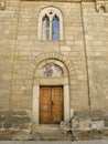 Orthodox Monastery Entrance Door Royalty Free Stock Photo