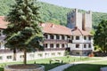 A dwelling in the Manasija monastery in Serbia