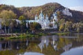 Orthodox monastery, Sacred mountains. Donbass, Ukraine