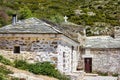 Orthodox monastery Saints Asomatos in Penteli, a mountain to the north of Athens, Greece