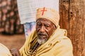 Orthodox monk lake Tana, Ethiopia