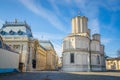 Orthodox Patriarchal Cathedral Metropolitan Church in Bucharest, Romania Royalty Free Stock Photo