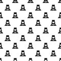 Orthodox priest pattern, simple style