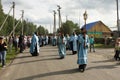Orthodox religious procession Royalty Free Stock Photo