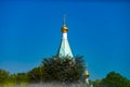 Orthodox russian church in Strasbourg, France Royalty Free Stock Photo