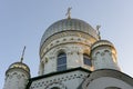 Orthodox Russian Church, traditional architecture Royalty Free Stock Photo