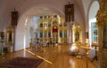 Orthodox Russian traditional church interior