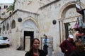 Orthodox Serbian Christians pilgrim mark Good Friday in Jerusalem along the Via Dolorosa.