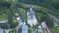 Orthodox Sihastria Monastery, Romania - drone footage