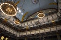 The lovely Kazinczy synagogue situated in the former Jewish Ghetto in Budapest Hungary Historic Jewish place of worship