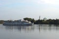 Orthodox women's monastery in Yaroslavl on the Volga left Bank. Royalty Free Stock Photo