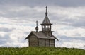 Orthodox wooden chapel of Holy Face in Kizhi