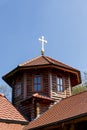 Orthodox wooden church Saint Despot Stefan Lazarevic at Avala mountain near Belgrade