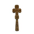 orthodox wooden cross