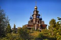 Orthodoxe Holzkirche Royalty Free Stock Photo