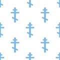 Orthodoxy seamless pattern