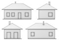 Orthographic views of the house