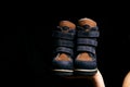 Orthopedic footwear. Winter footwear. Orthopedic baby shoes