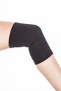 Orthopedic support for the knee Royalty Free Stock Photo