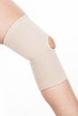 Orthopedic support for the knee Royalty Free Stock Photo