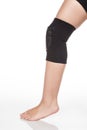 Orthopedic support for the knee Royalty Free Stock Photo