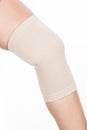 Orthopedic support for the knee Royalty Free Stock Photo
