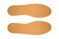 Orthotic insoles made of flavored latex. Royalty Free Stock Photo