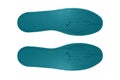 Orthotic insoles made of flavored latex. Royalty Free Stock Photo